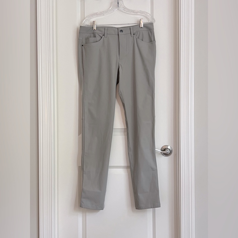 NWT Lululemon mens ABC pants slim 34L Sz 32 RWLI